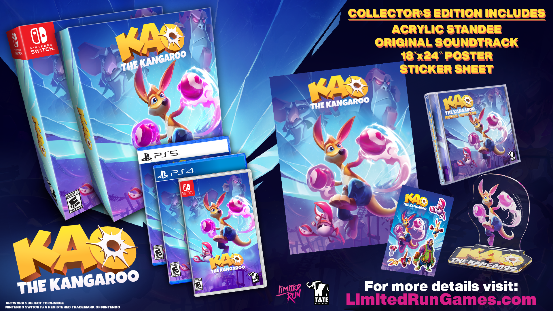 limited-run-kao-the-kangaroo-ps4-collector-s-edition-plattformer image 3