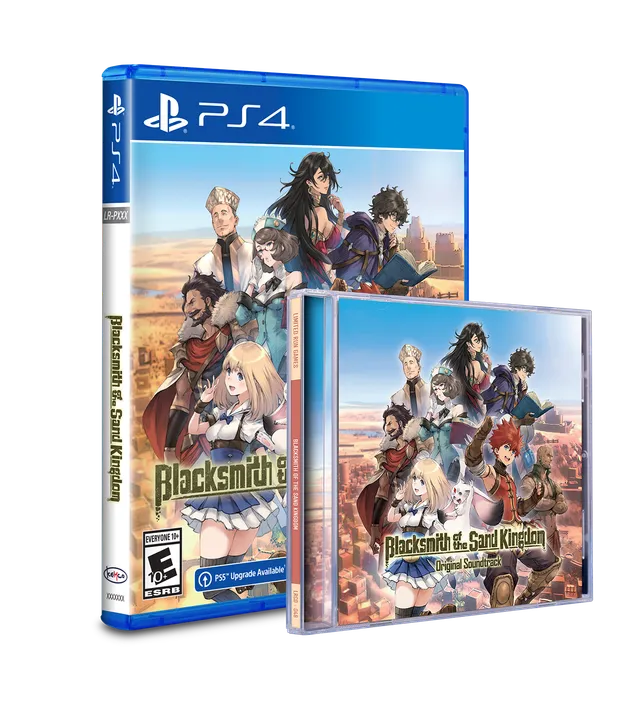 limited-run-440-blacksmith-of-the-sand-kingdom-ps4-spiel-mit-ost-bundle image 1