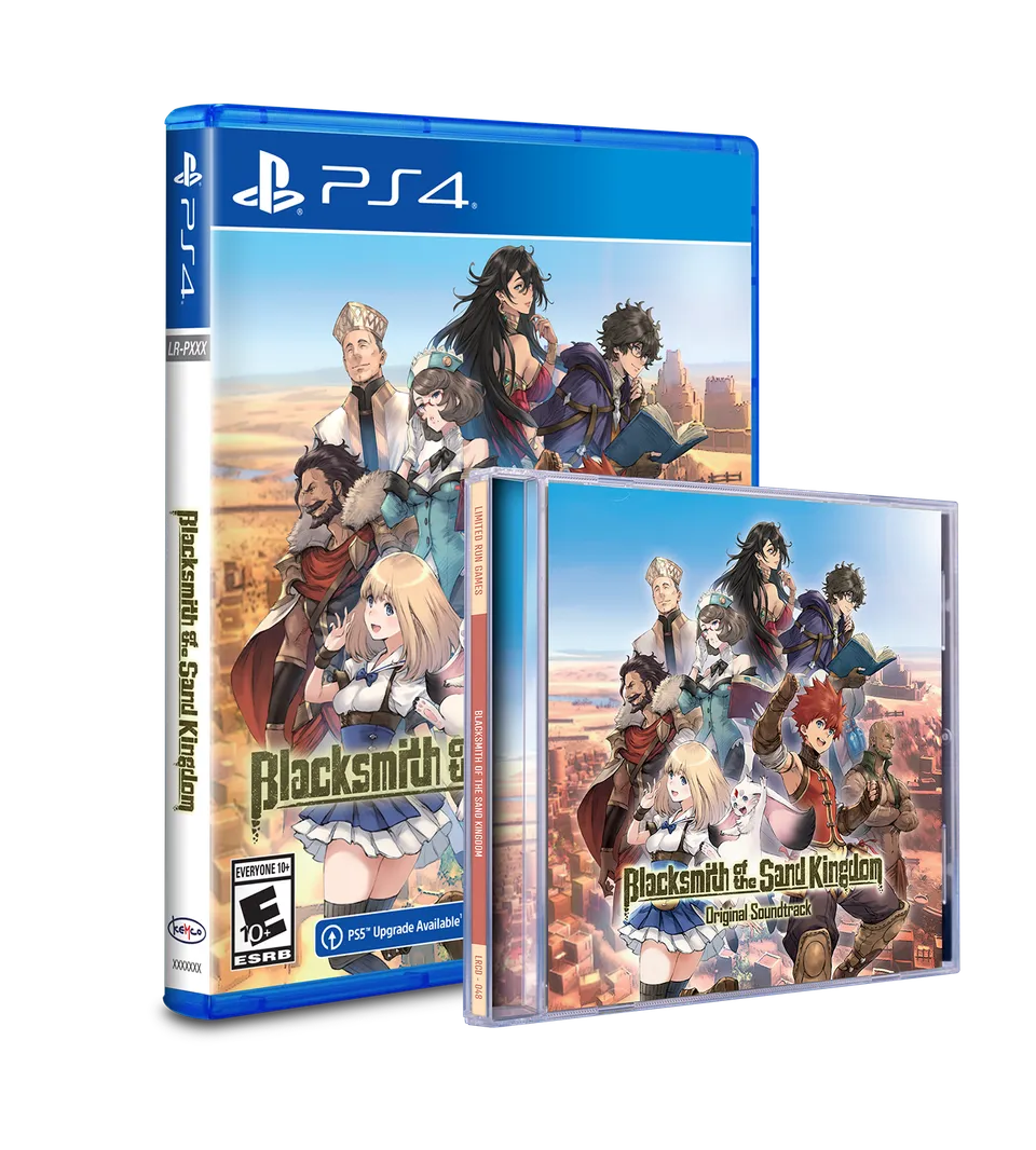 limited-run-440-blacksmith-of-the-sand-kingdom-ps4-spiel-mit-ost-bundle image 1