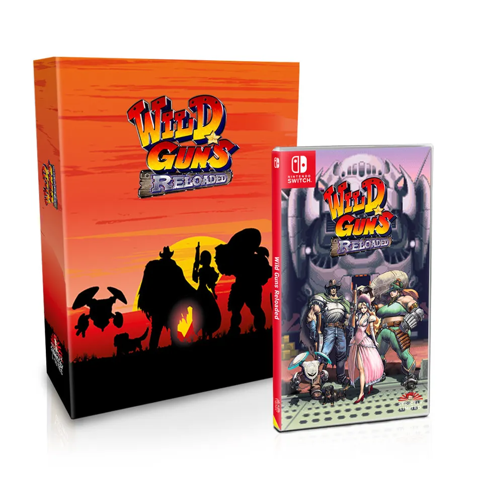strictly-limited-games-wild-guns-reloaded-collector-s-edition-switch-coop image 1