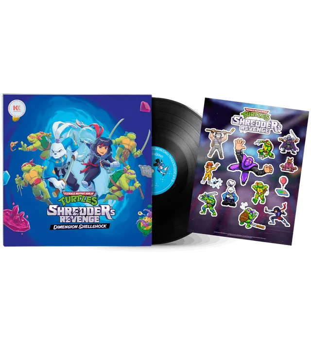 limited-run-tmnt-shredder-s-revenge-shellshock-vinyl-ost image 1