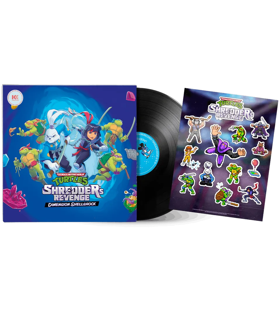 limited-run-tmnt-shredder-s-revenge-shellshock-vinyl-ost image 1