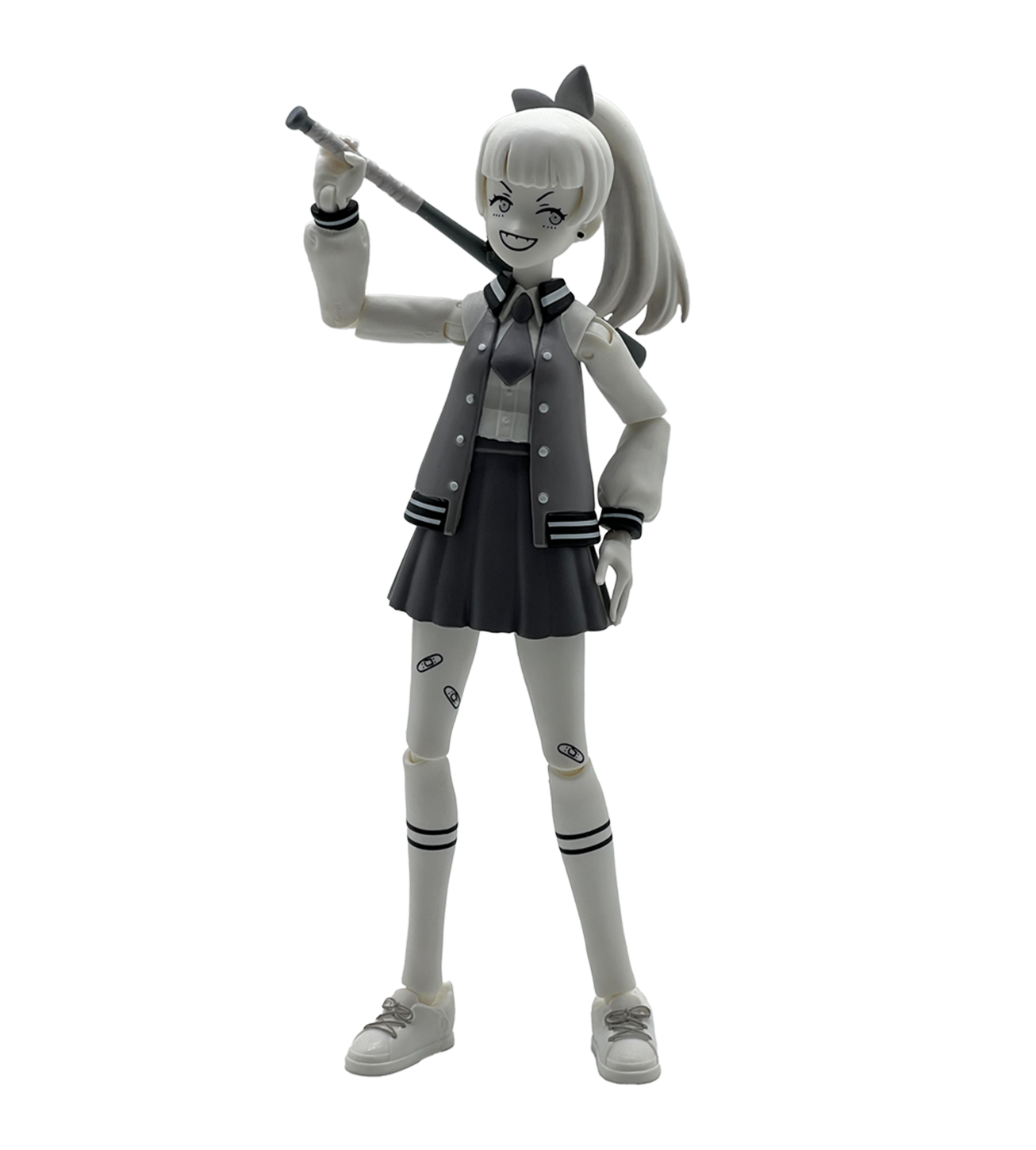 limited-run-river-city-girls-2-kyoko-figur-set-a-schwarz-weiss image 3