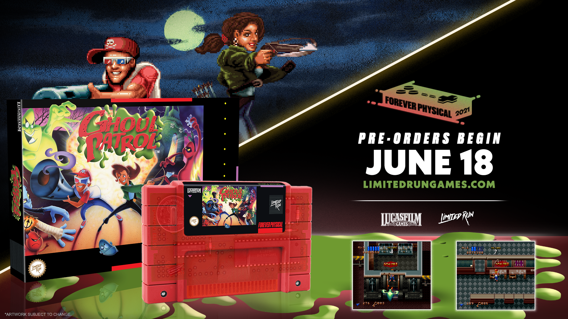 limited-run-ghoul-patrol-snes-modul-grau-standard image 3