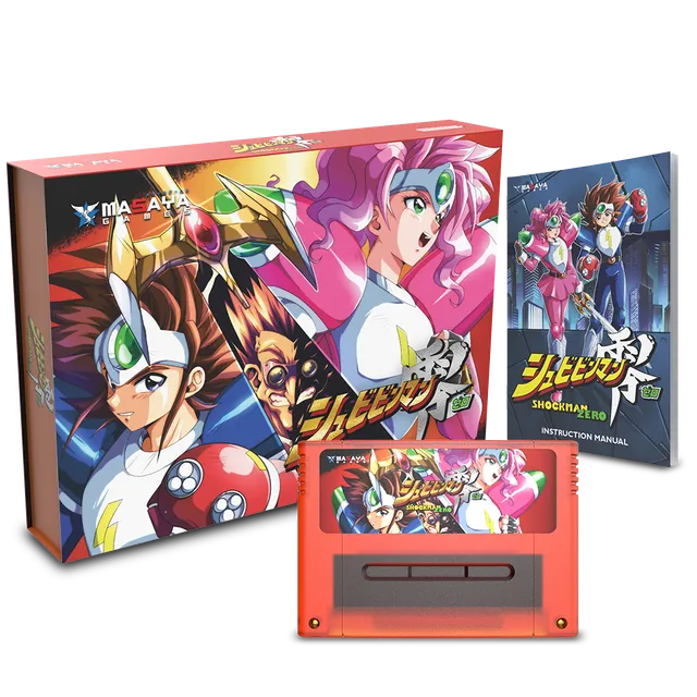 strictly-limited-shockman-zero-snes-modul-pal-limited-edition-action image 1