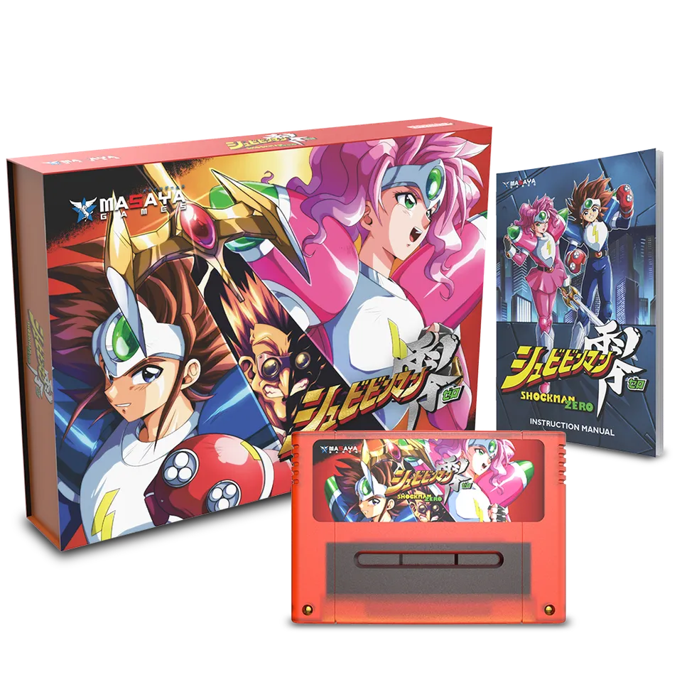 strictly-limited-shockman-zero-snes-modul-pal-limited-edition-action image 1