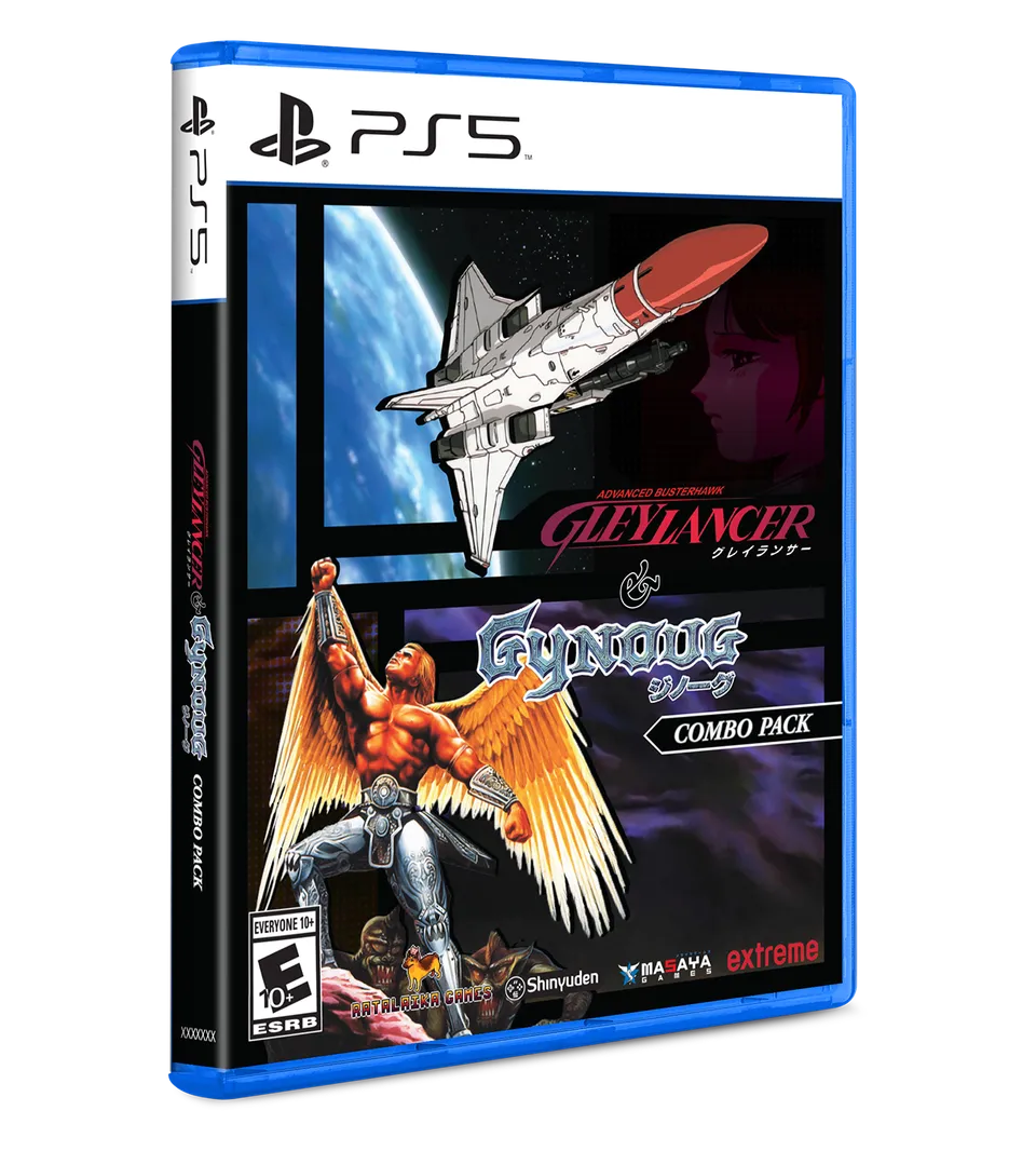 ps5-limited-run-92-gleylancer-gynoug-ps5-spiel-combo-pack image 1