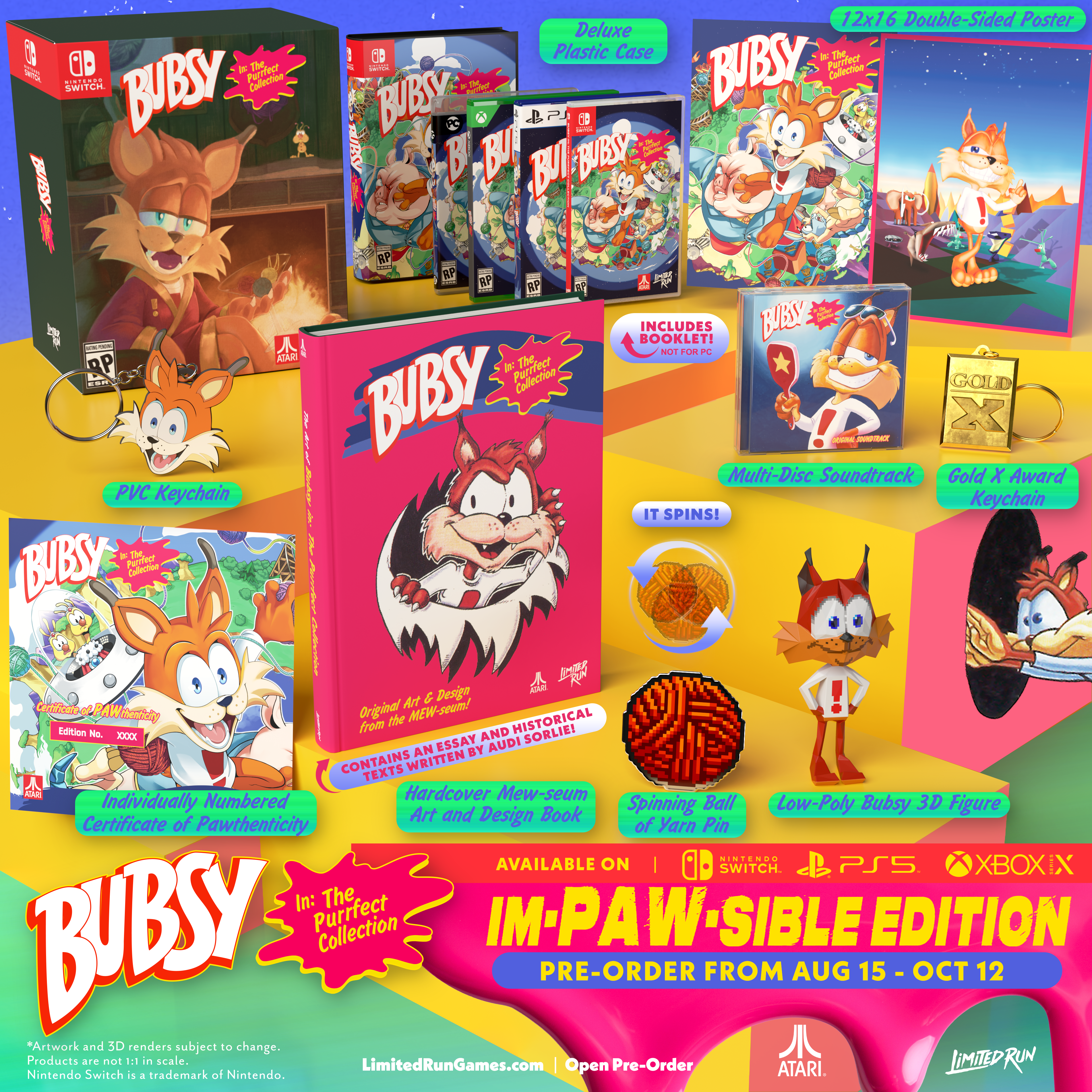 limited-run-bubsy-purrfect-collection-im-paw-sible-edition-ps5-spiel image 2