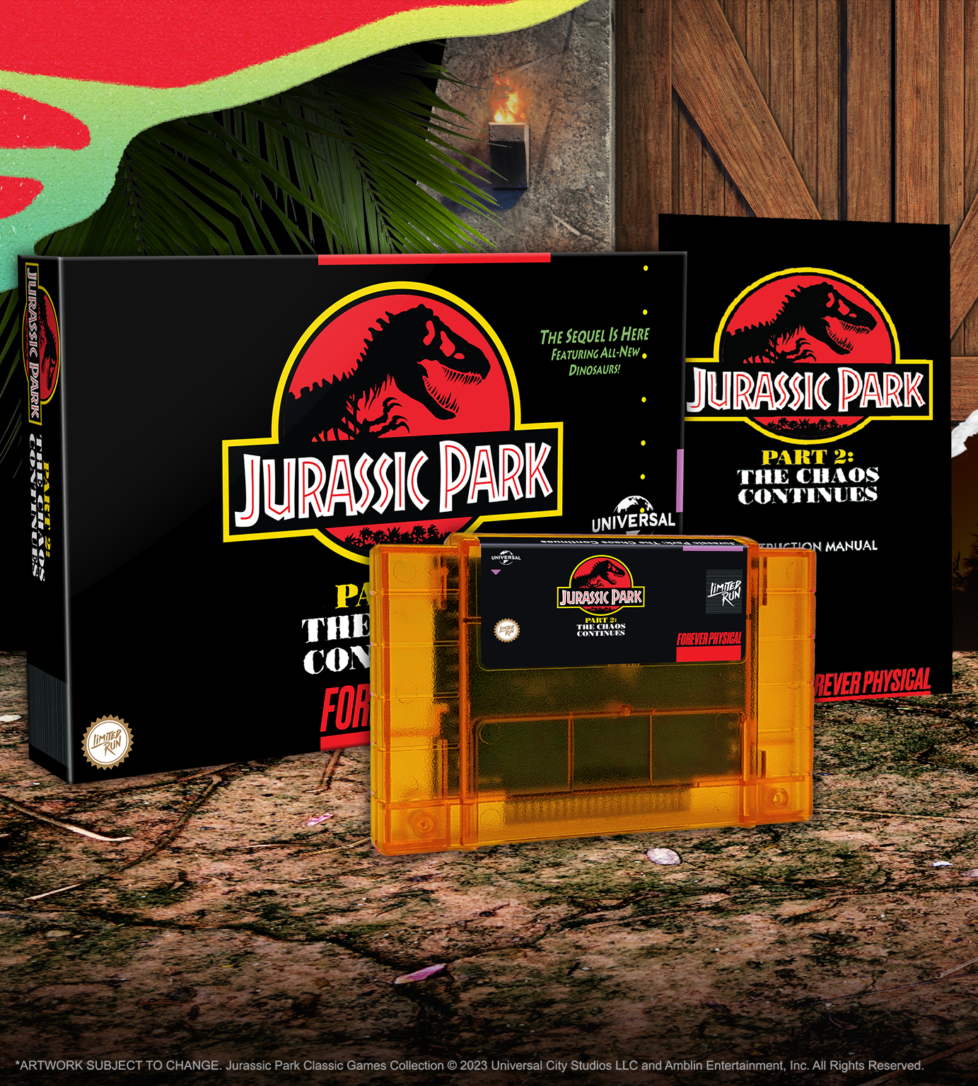 limited-run-jurassic-park-part-2-snes-modul-standard-edition image 2