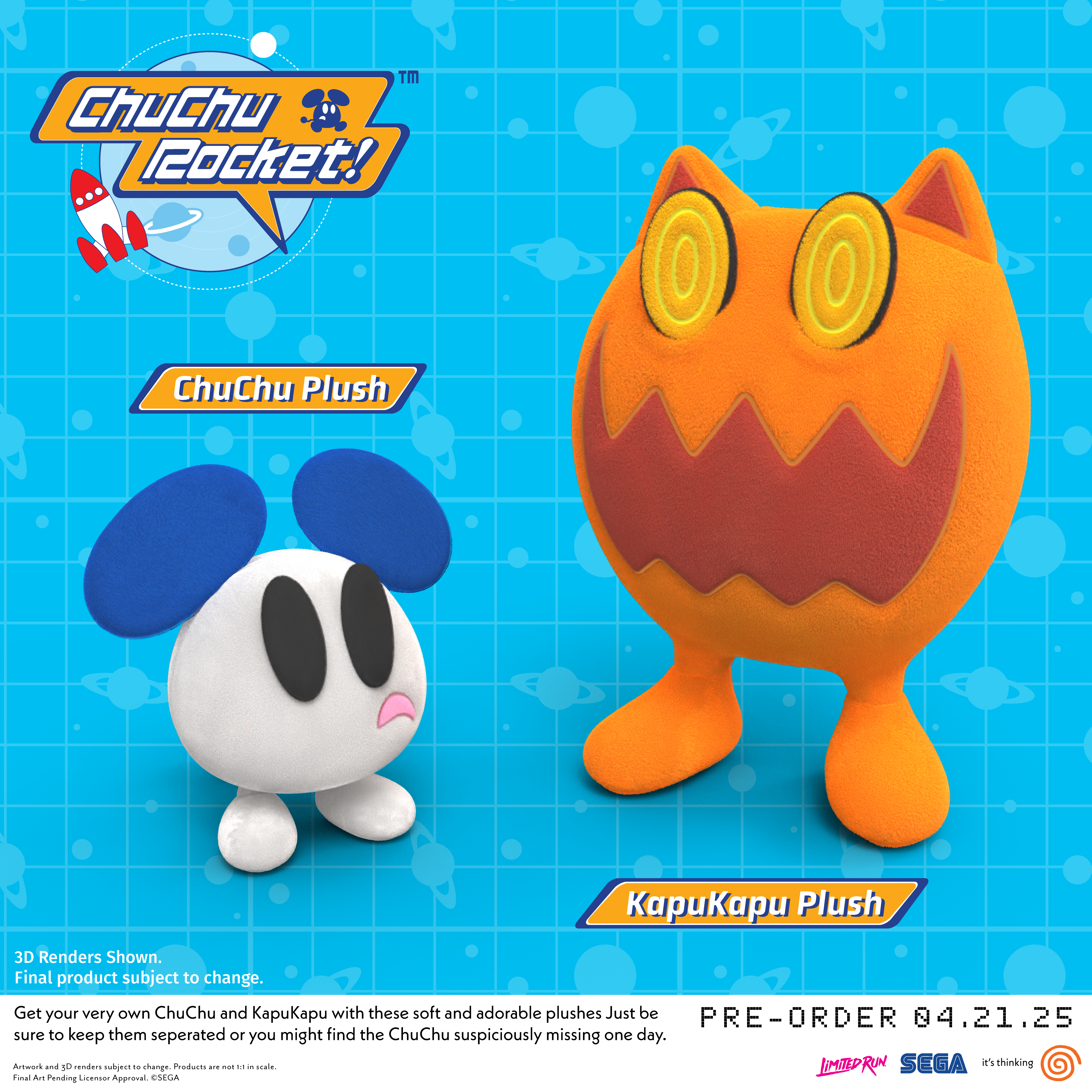 limited-run-chuchu-rocket-kapukapu-plush-pl-sch-weich image 2