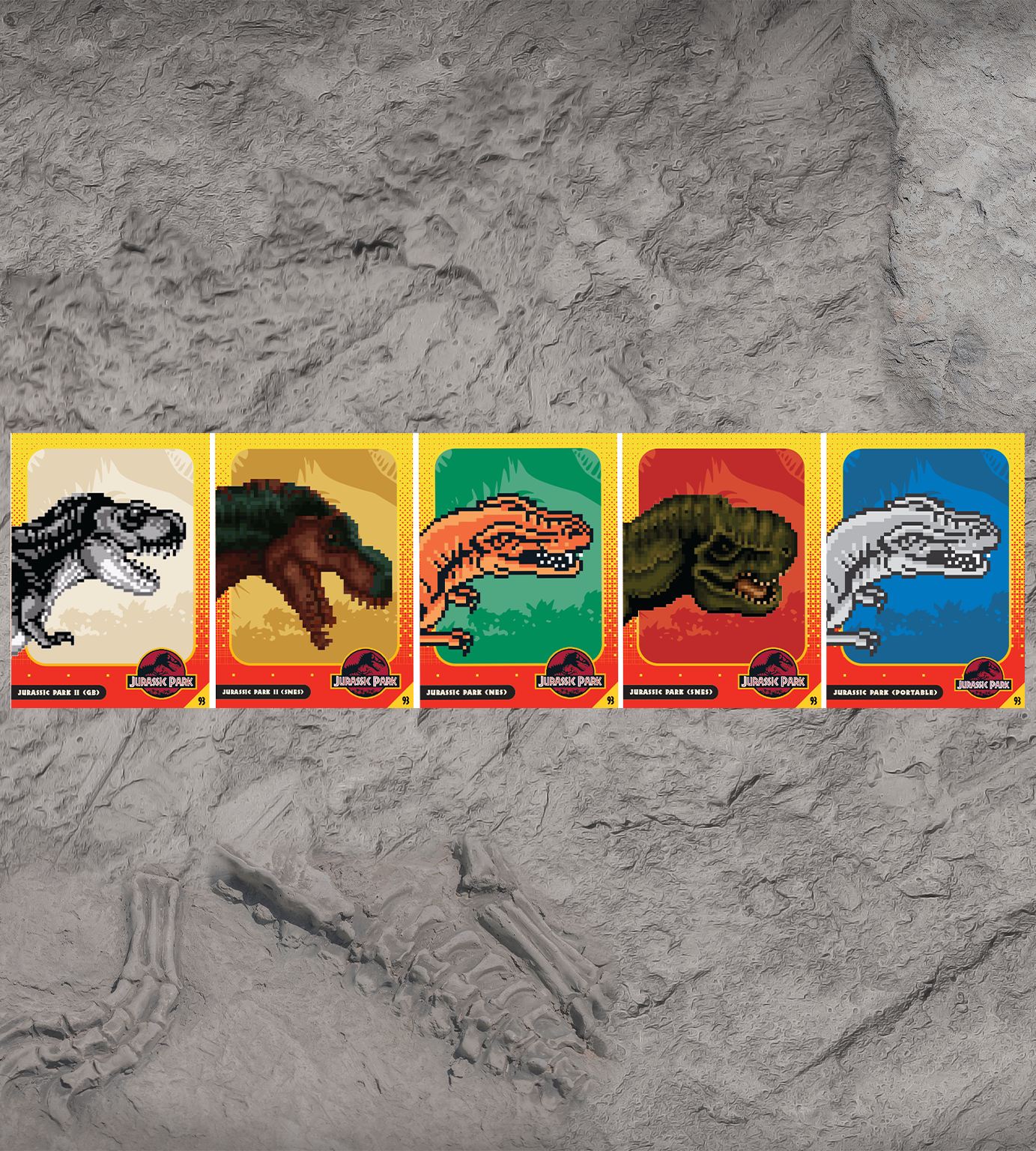 limited-run-jurassic-park-trading-card-set-5-sammelkarten image 2