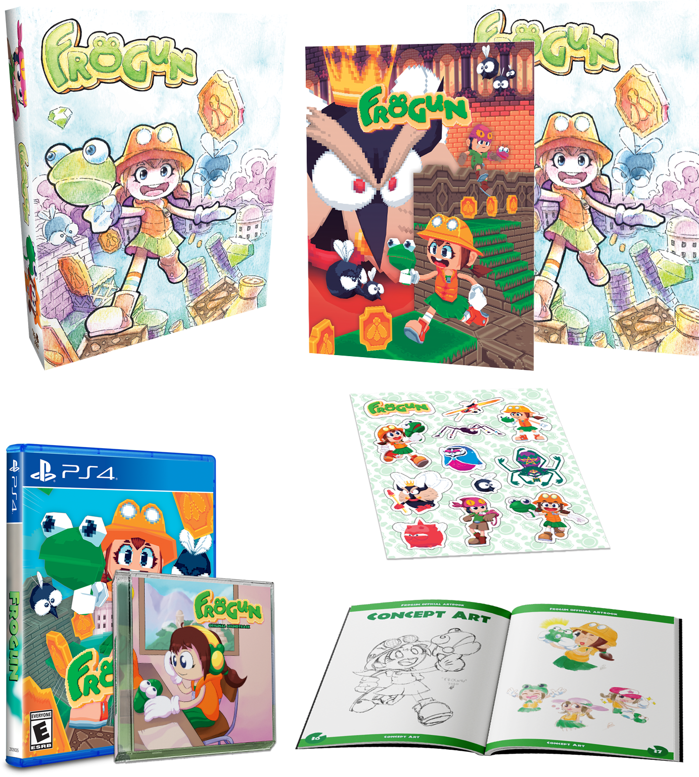 limited-run-frogun-ps4-spiel-collector-s-edition-plattformer image 2