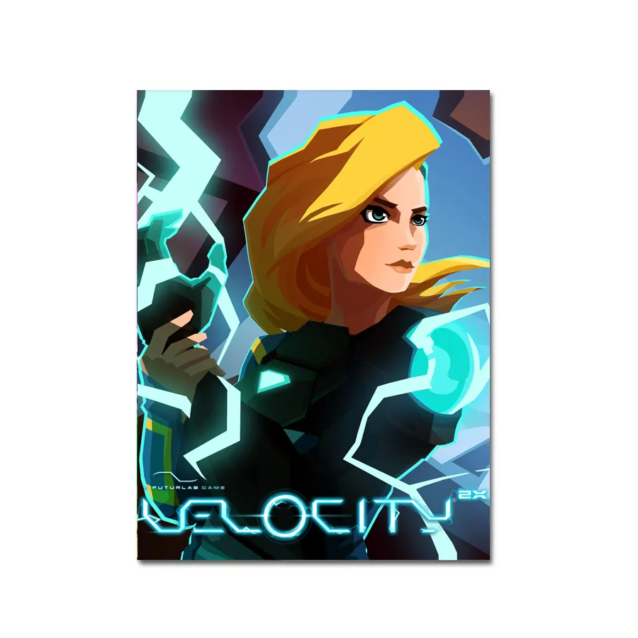 strictly-limited-games-velocity-2x-art-card-alu-druck-14x17-cm image 1