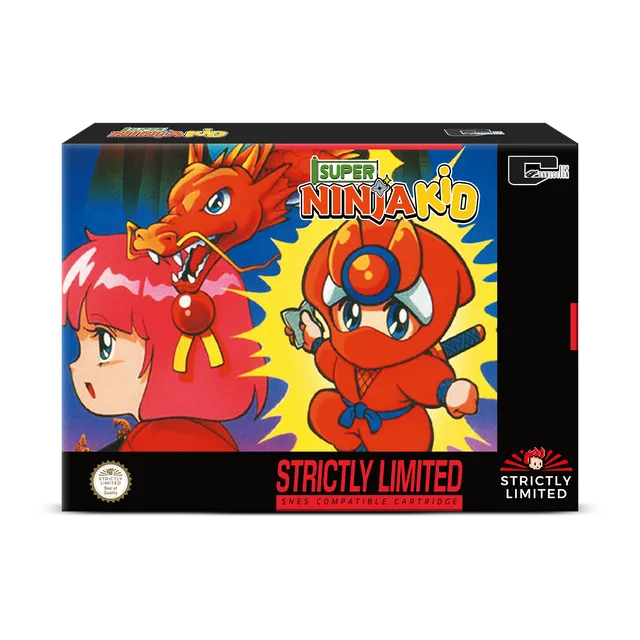 strictly-limited-games-super-ninja-kid-snes-spiel-ntsc-limitiert image 1