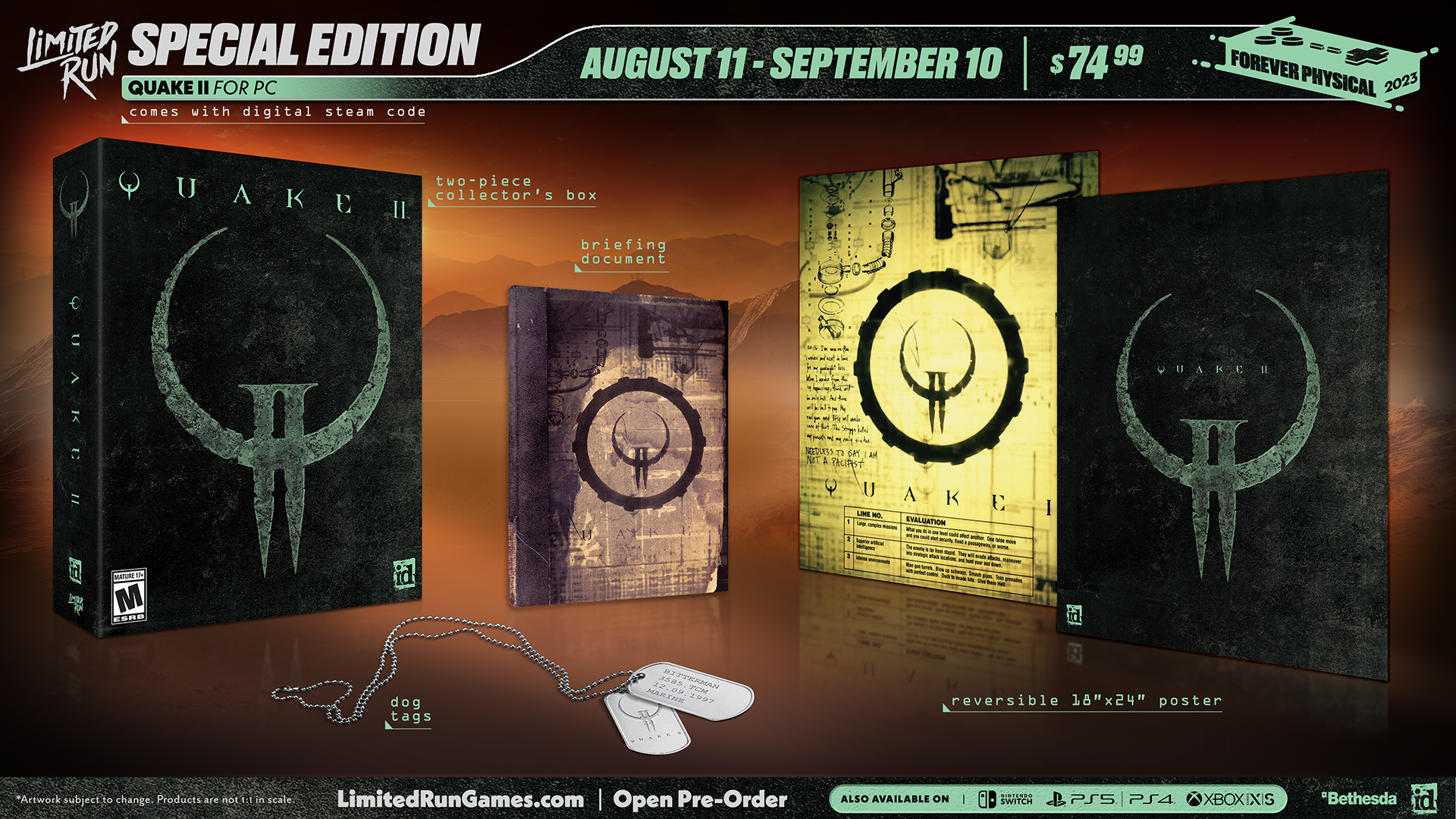 limited-run-quake-ii-special-edition-pc-spiel-steam-code image 3