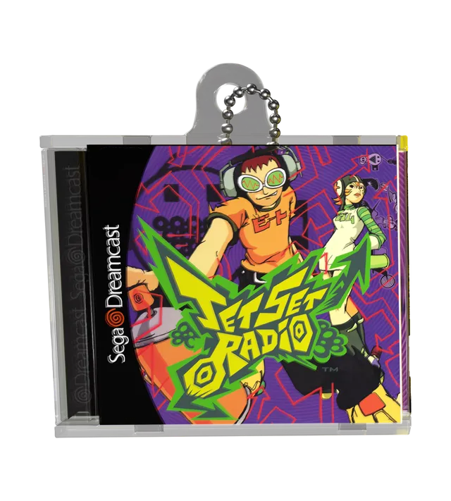 limited-run-jet-set-radio-game-case-schl-sselanh-nger-merch image 1