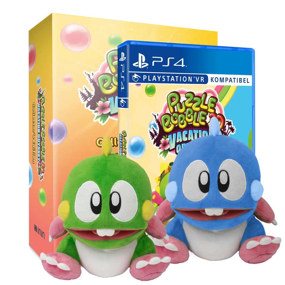 inin-puzzle-bobble-3d-ps4-spiel-collector-s-edition-pl-sch-bundle image 1