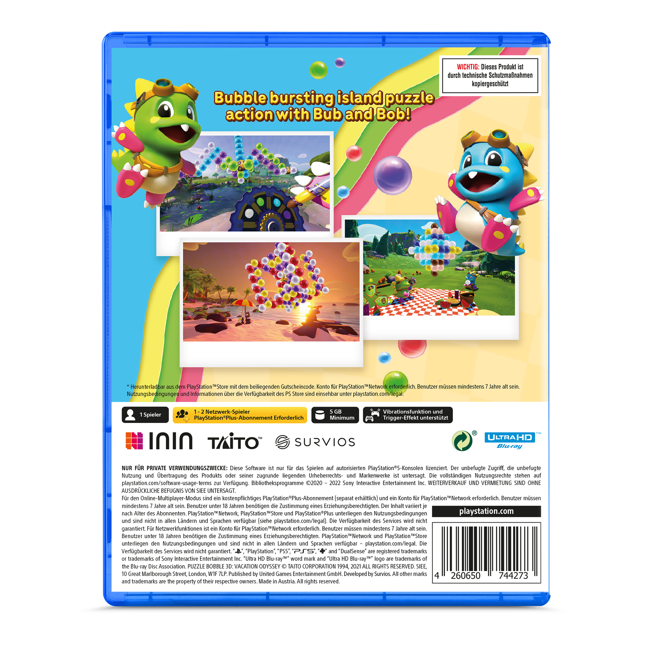 inin-puzzle-bobble-3d-vacation-odyssey-limited-ps5-spiel-3d-puzzle image 2