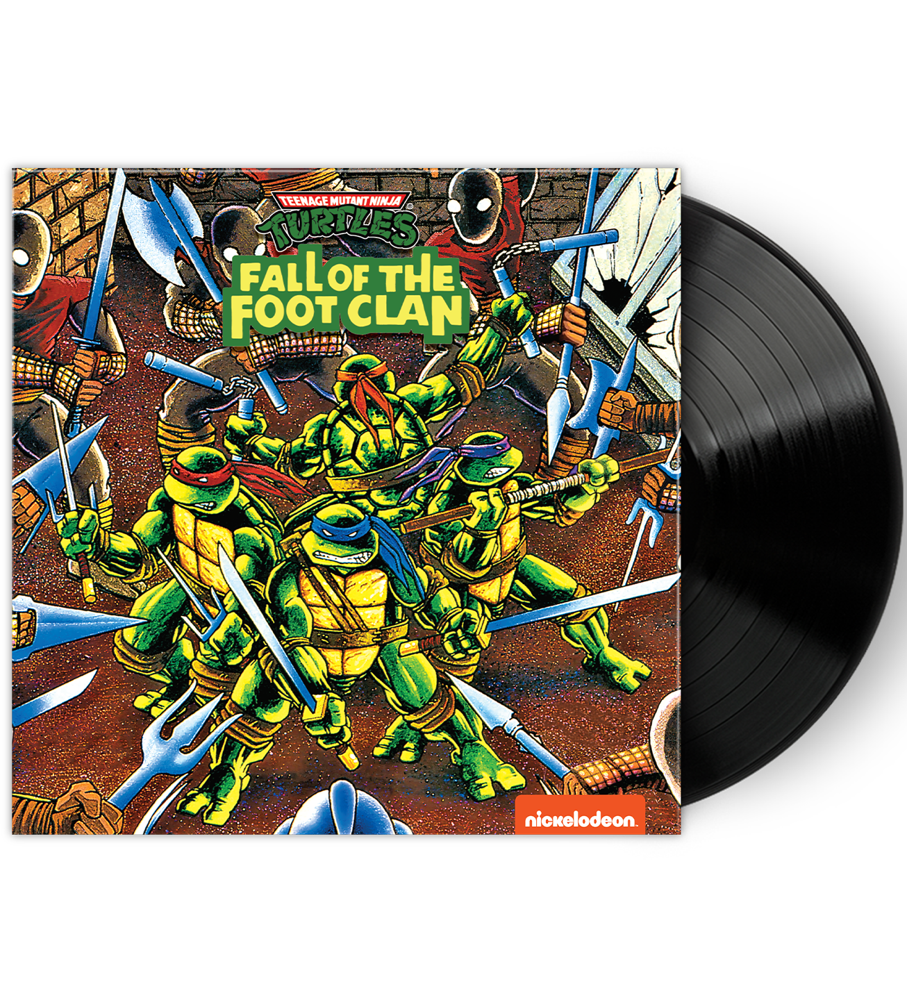 tmnt-fall-of-the-foot-clan-vinyl-lp-green-ooze-edition image 3