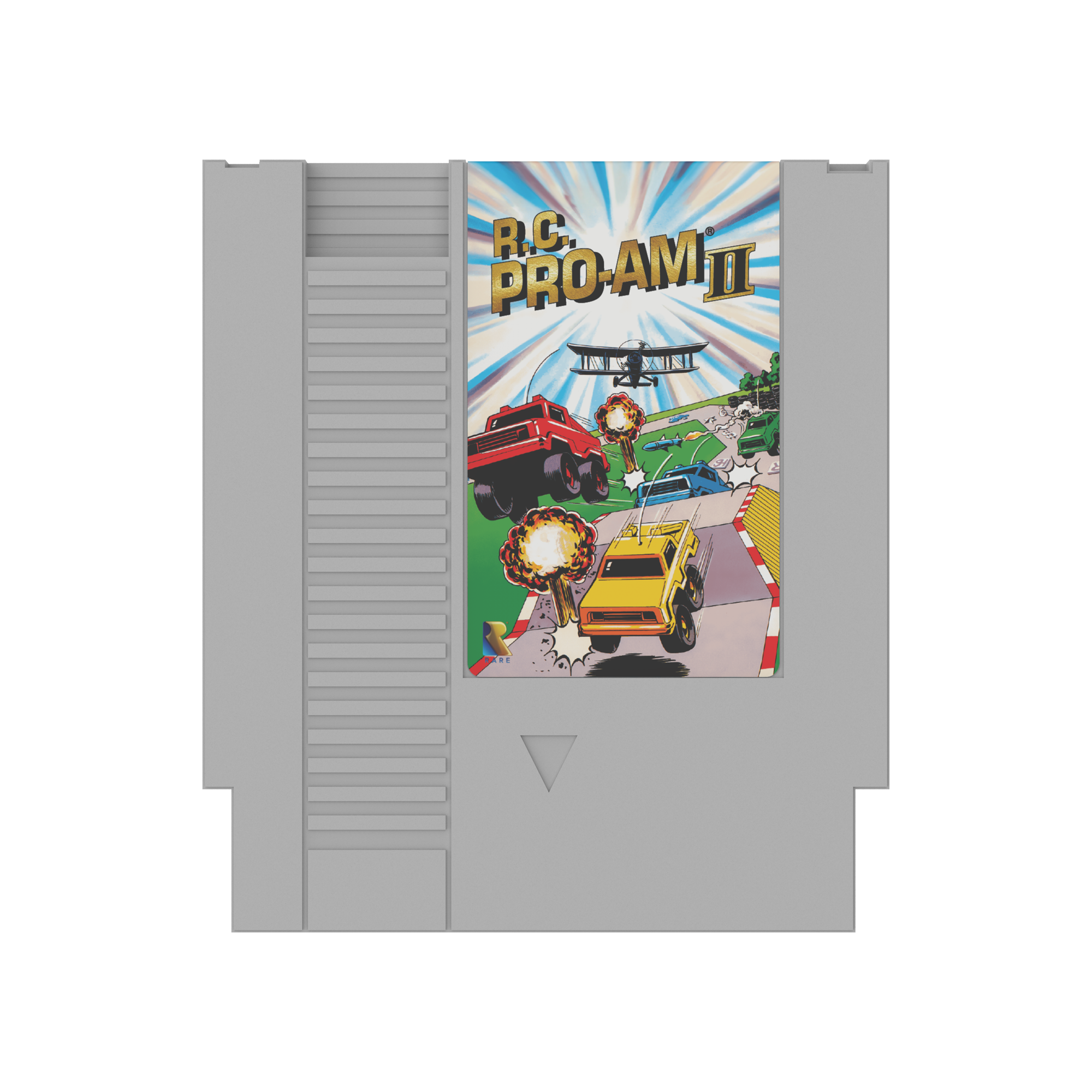 r-c-pro-am-ii-nes-retro-cartridge-spiel-pal-raceway-box image 3