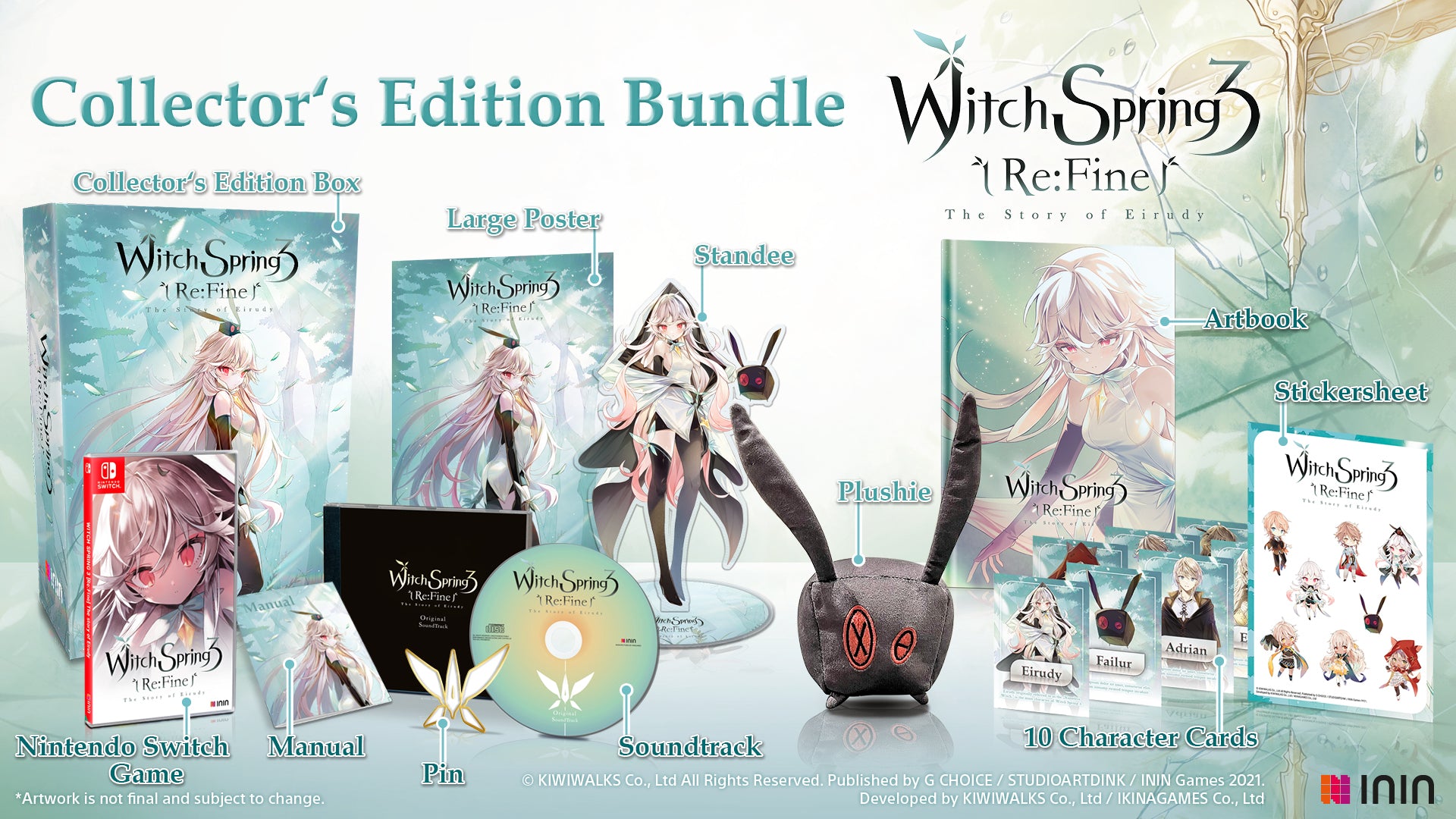 witchspring3-re-fine-eirudy-collector-s-edition-switch-spiel-plushie image 2