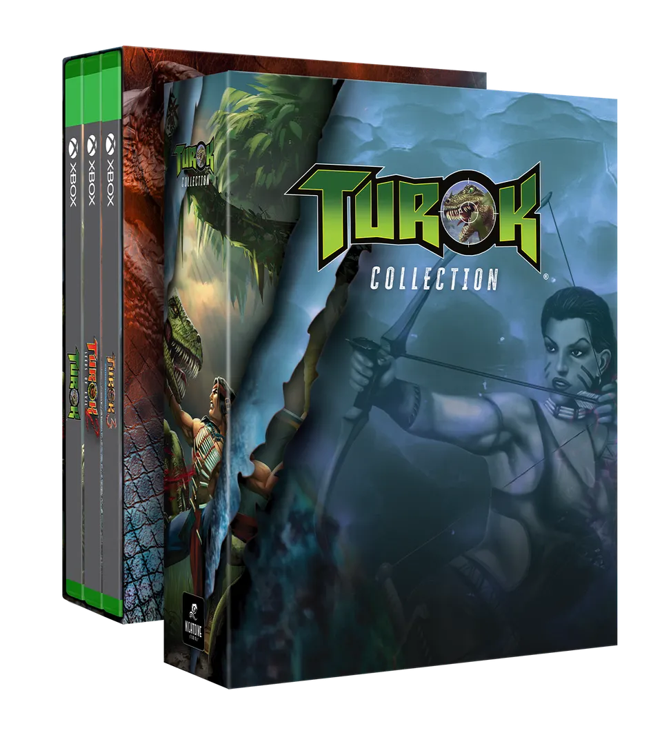turok-xbox-triple-pack-slipcase-schuber-commemorative image 1