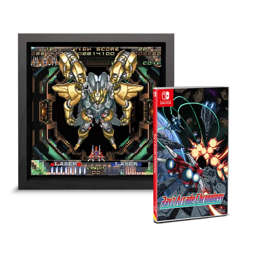 strictly-limited-ray-z-arcade-switch-spiel-pixel-frame-special-ed image 1