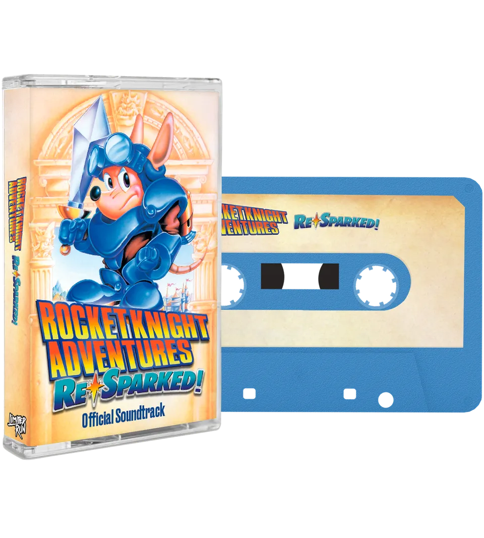 limited-run-rocket-knight-re-sparked-soundtrack-kassette image 1