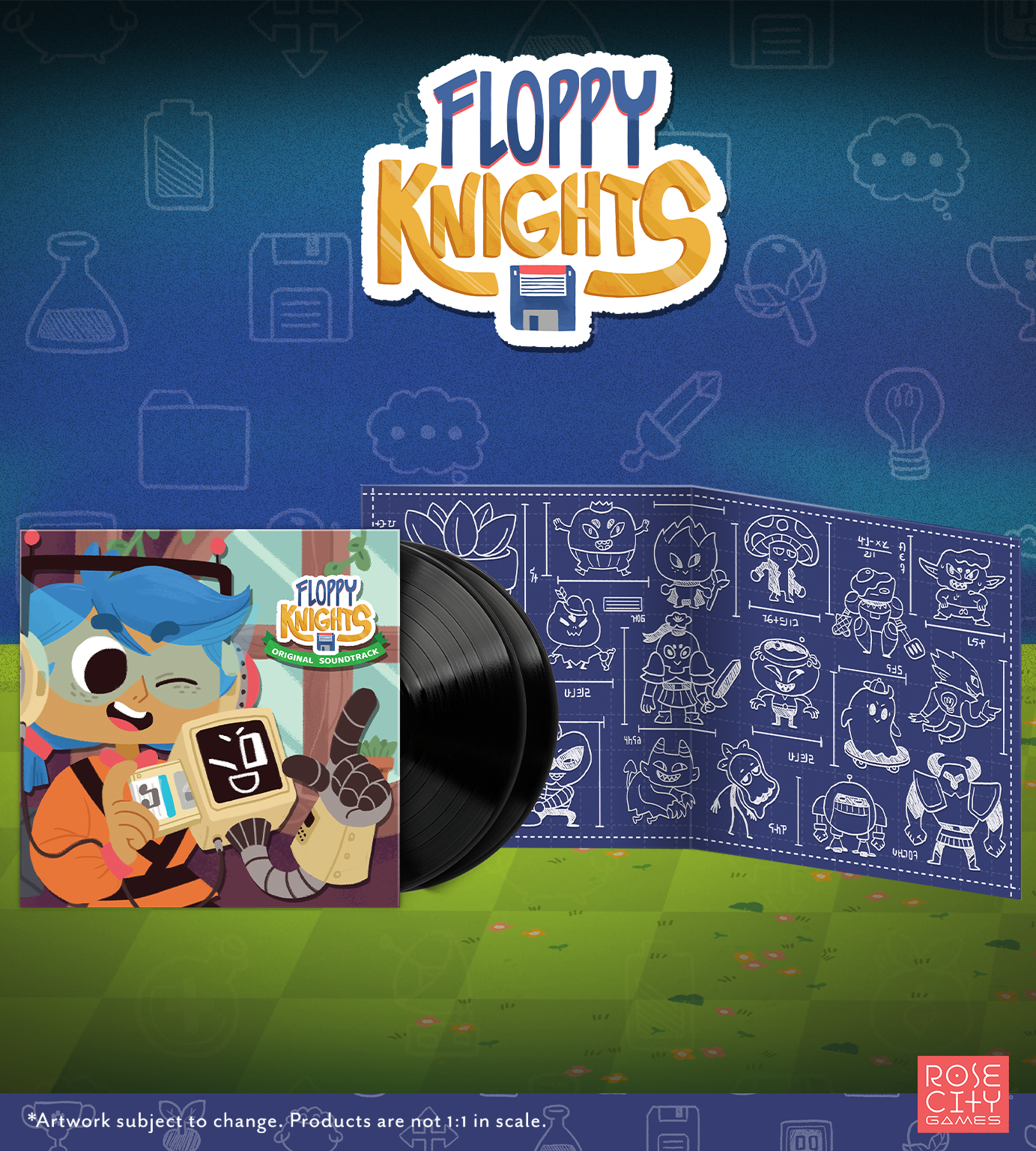 limited-run-floppy-knights-soundtrack-2-lp-vinyl-schallplatte image 2