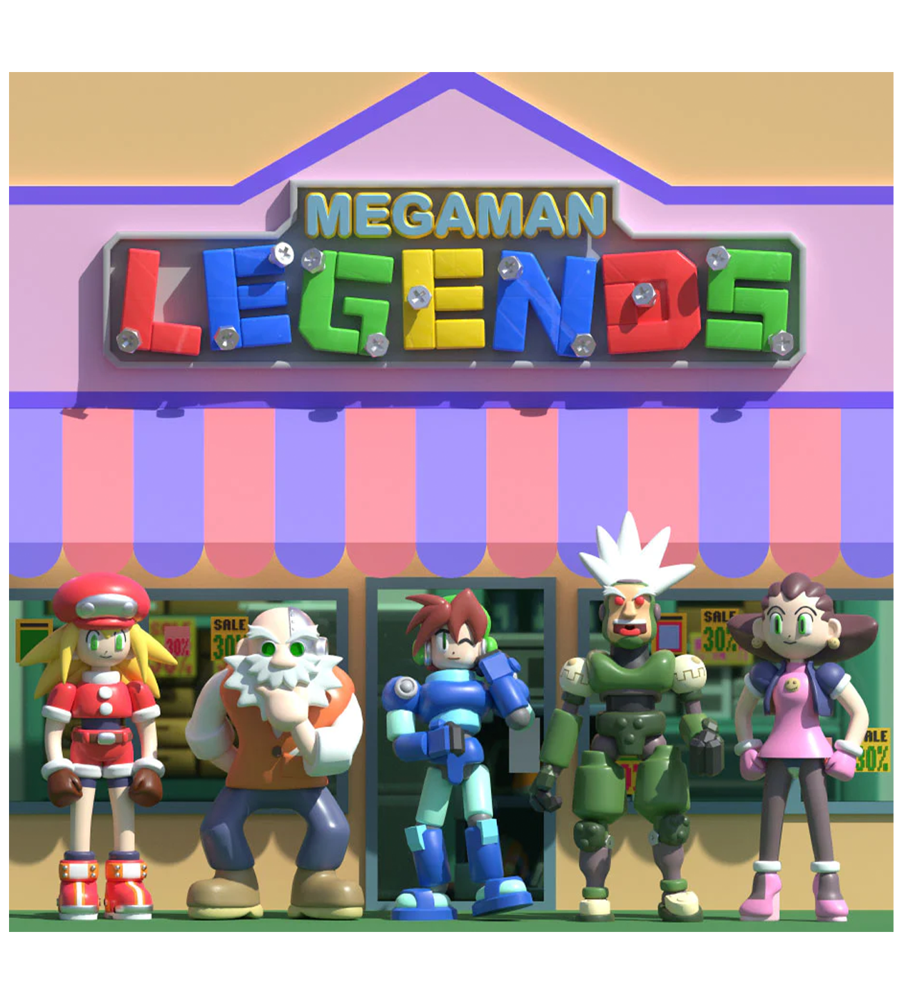 limited-run-mega-man-legends-2lp-vinyl-soundtrack-exclusive image 1
