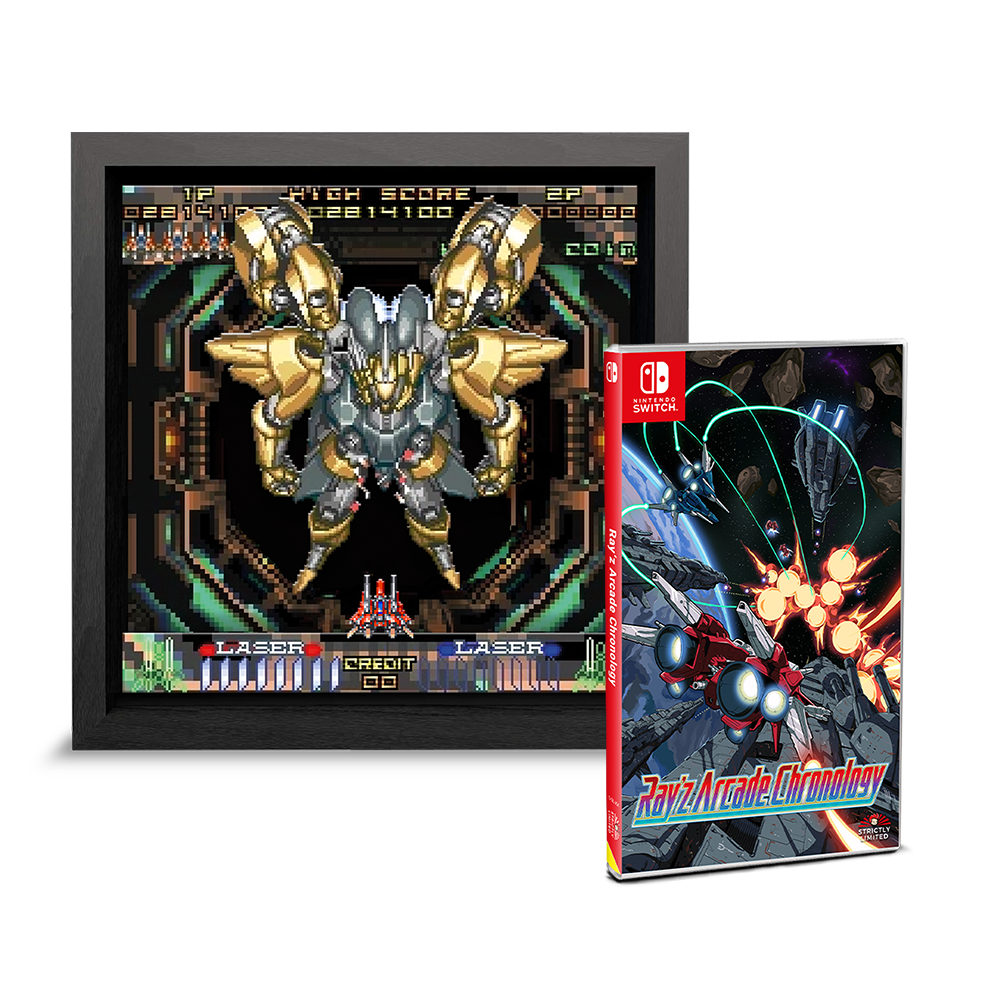 strictly-limited-ray-z-arcade-switch-spiel-pixel-frame-special-ed image 1