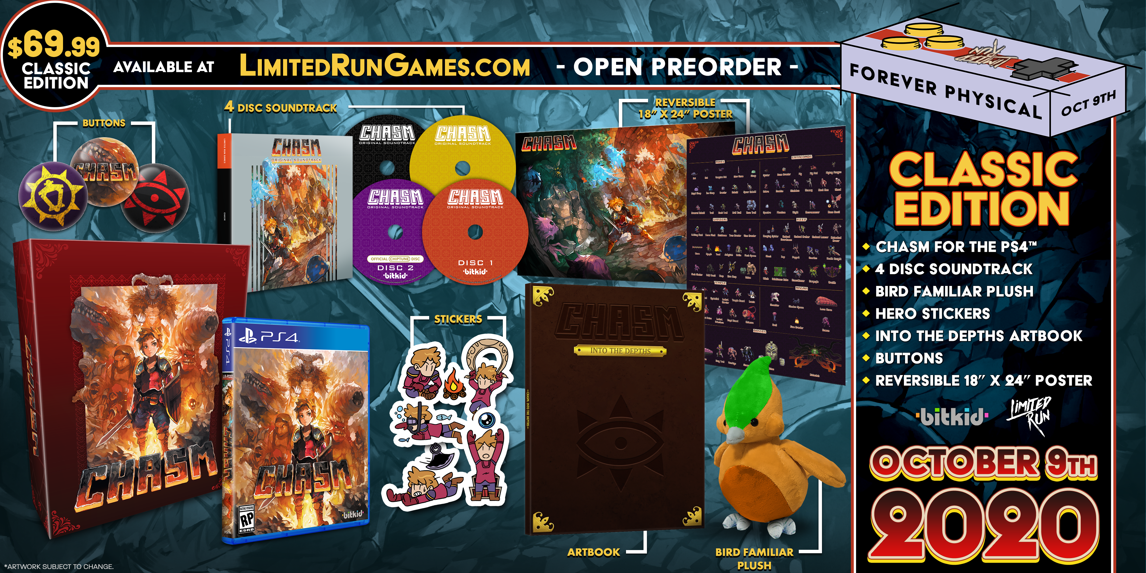 limited-run-369-chasm-ps4-spiel-classic-edition-metroidvania image 2