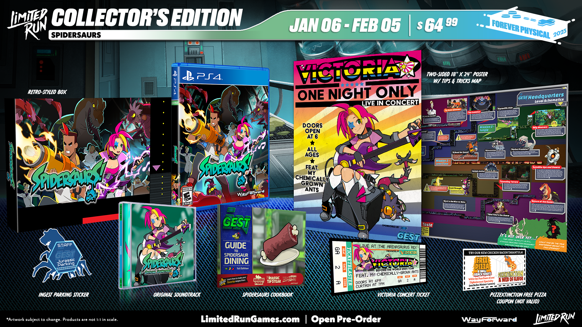 limited-run-spidersaurs-ps4-spiel-collectors-edition image 3