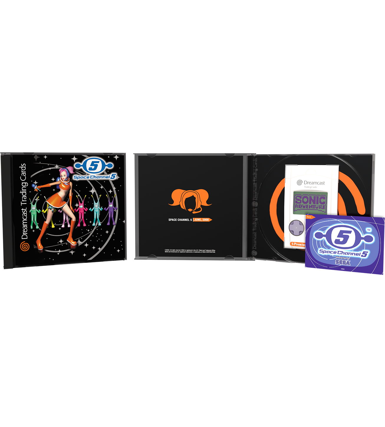 space-channel-5-commemorative-case-trading-card-bundle-karten image 3