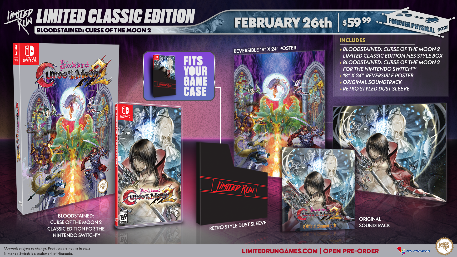 switch-limited-run-98-bloodstained-curse-moon-2-classic image 2