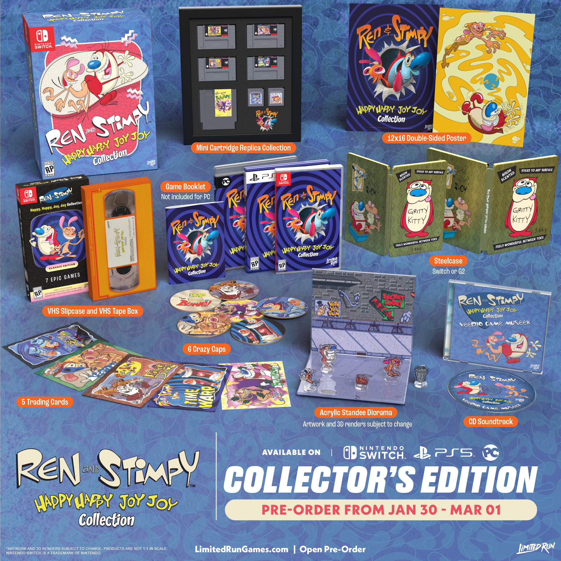 limited-run-games-ren-stimpy-collection-switch-ps5-pc-collector-s image 2