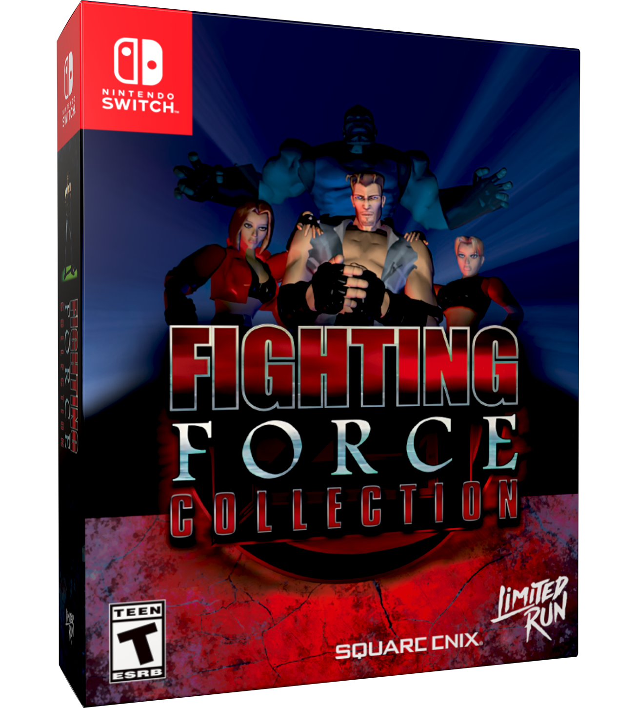 limited-run-fighting-force-collection-switch-ps5-deluxe-edition-beat-em-up image 3