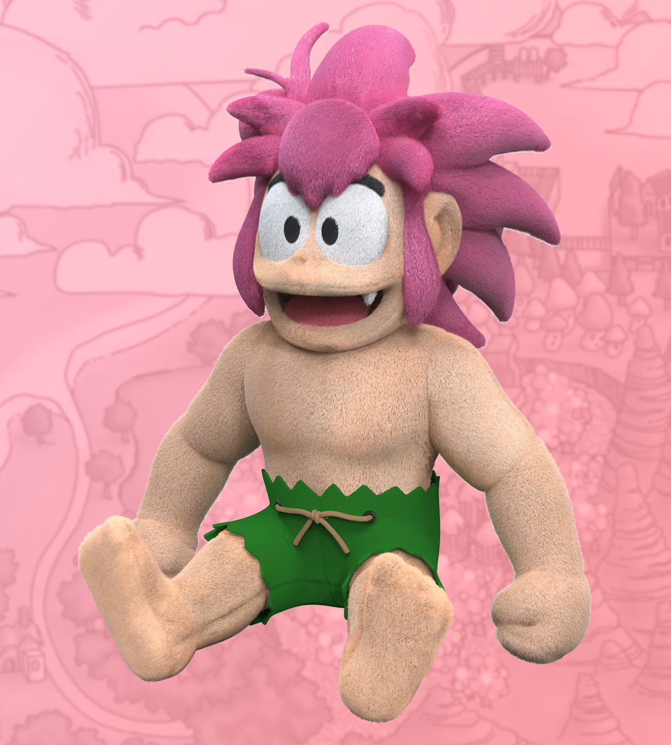 limited-run-games-tomba-pl-schfigur-plush-sammler image 2