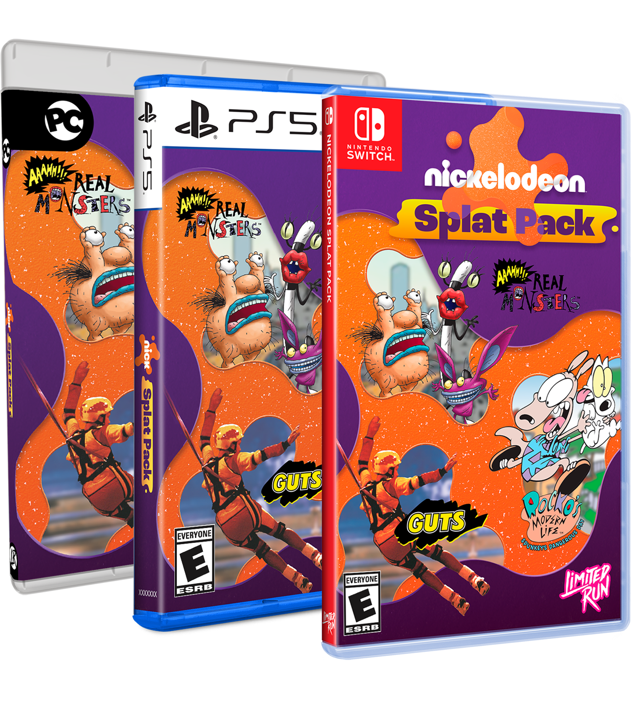 limited-run-nickelodeon-splat-pack-switch-spiel-standard-edition-retro image 1
