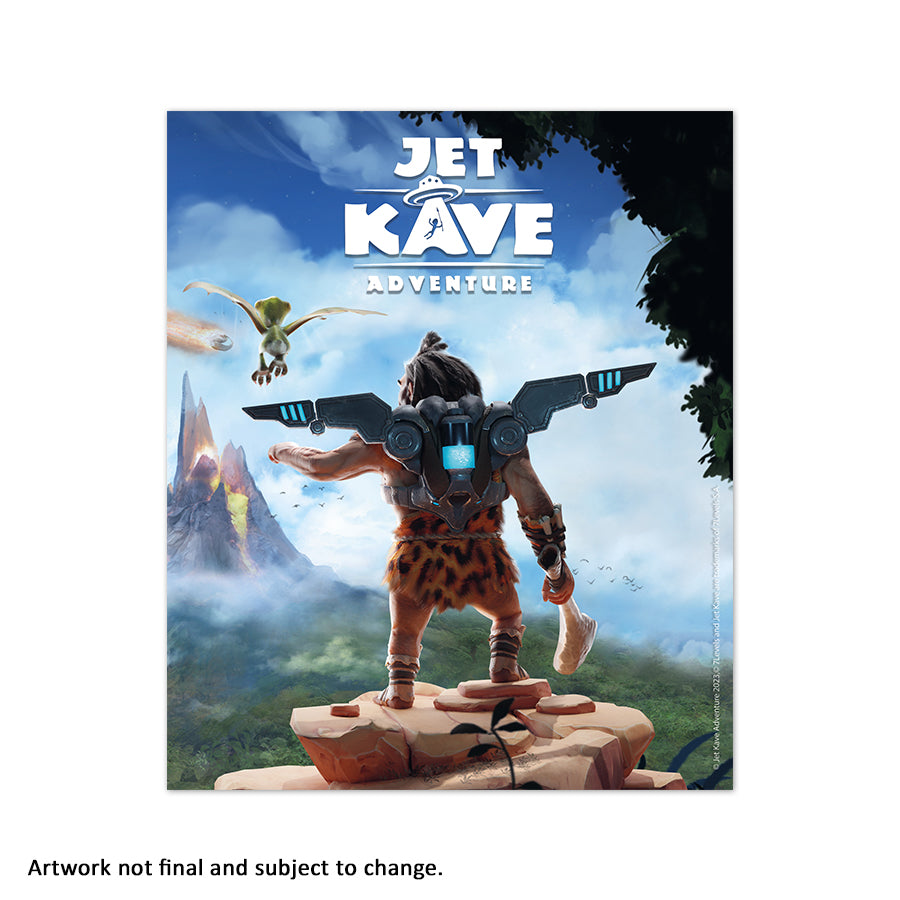 strictly-limited-jet-kave-adventure-art-card-alu-bild-14x17cm image 1