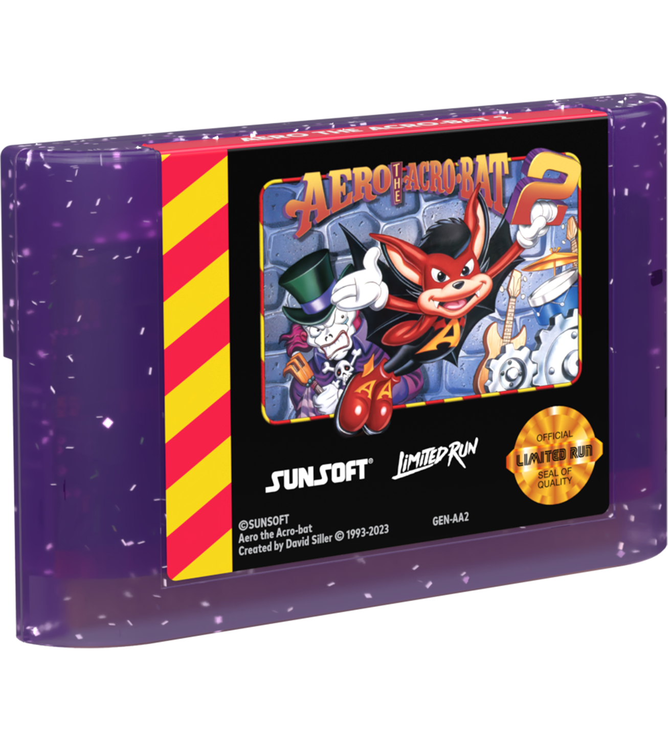 limited-run-aero-the-acro-bat-2-genesis-spiel-modul-standard image 4