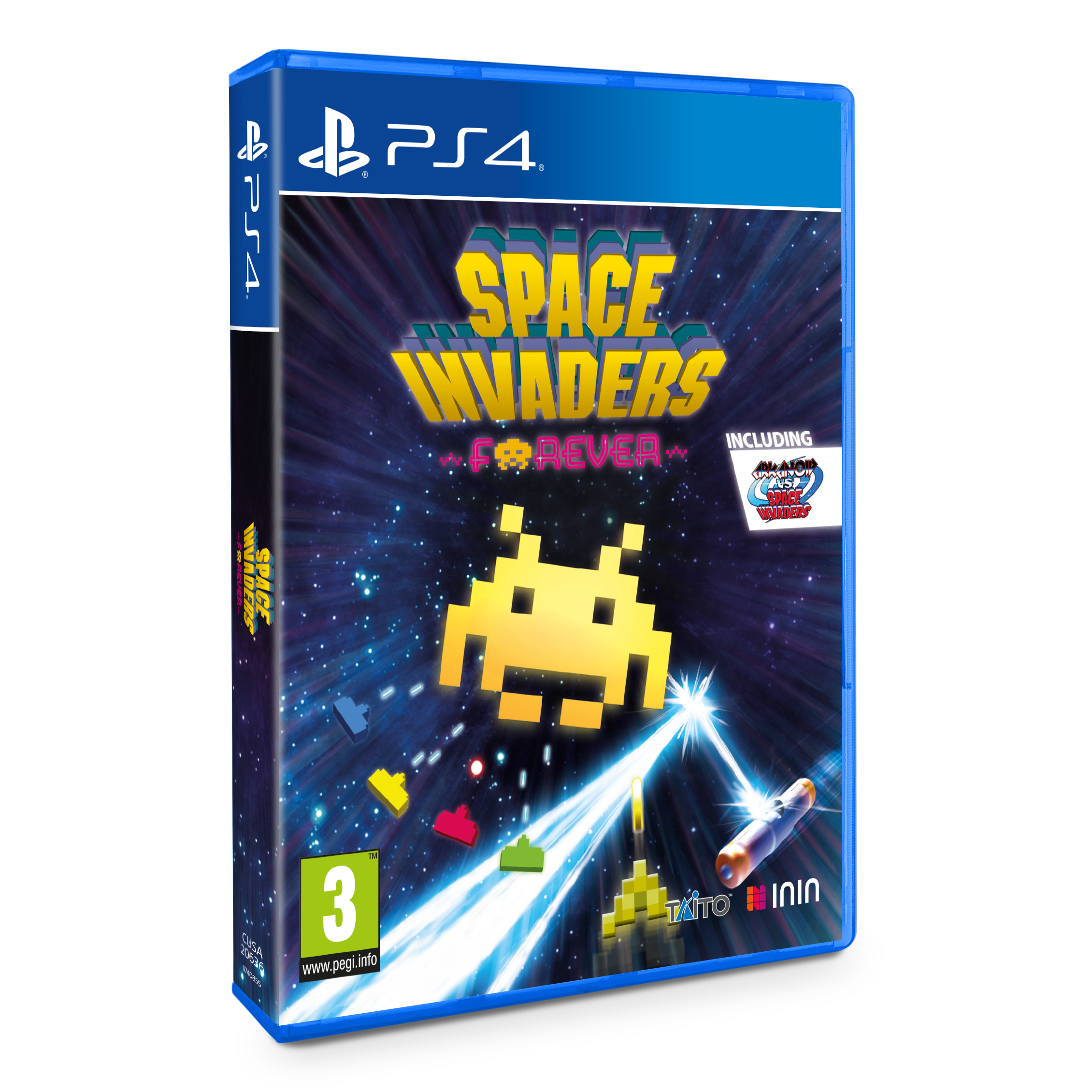 inin-games-space-invaders-forever-ps4-spiel-collection-3-in-1 image 1