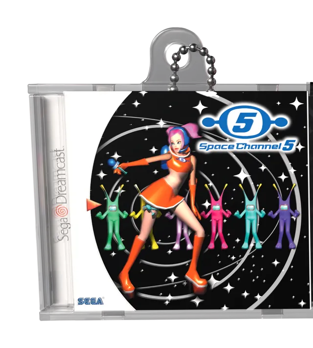 limited-run-space-channel-5-spielh-lle-schl-sselanh-nger-merch image 1