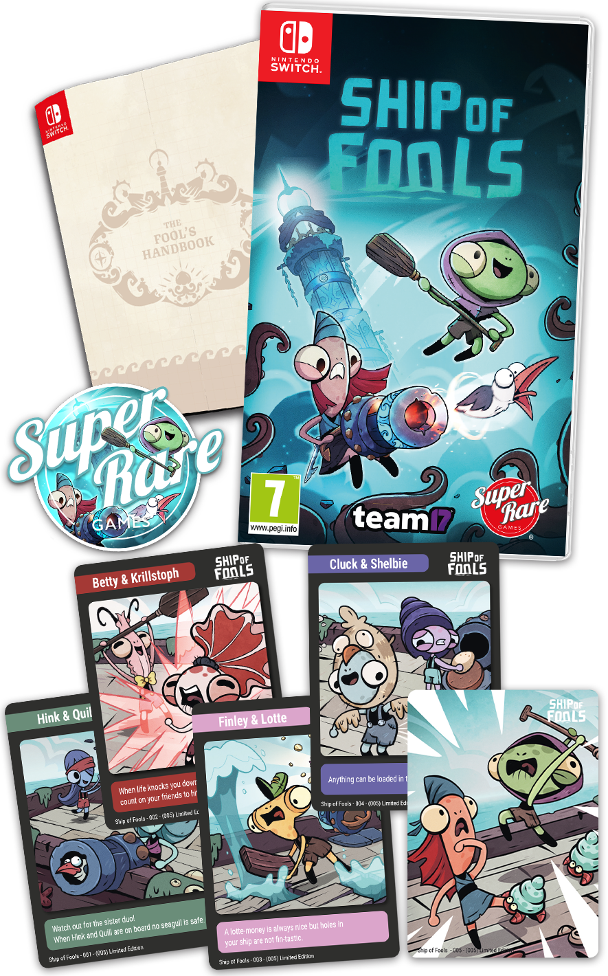 super-rare-games-srg-104-ship-of-fools-switch-spiel-limitiert image 2