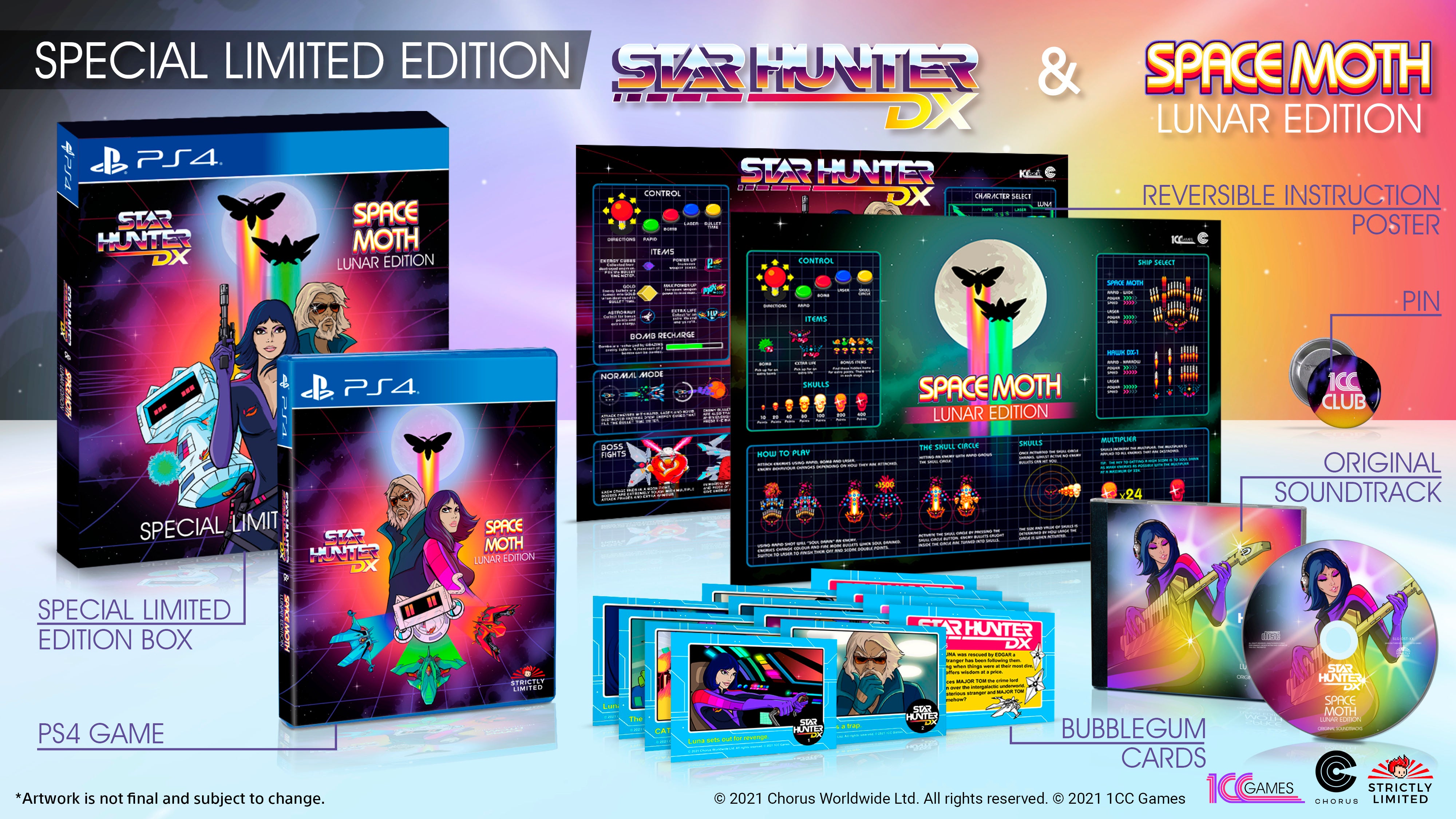 strictly-limited-star-hunter-dx-space-moth-lunar-ps4-special-le image 2