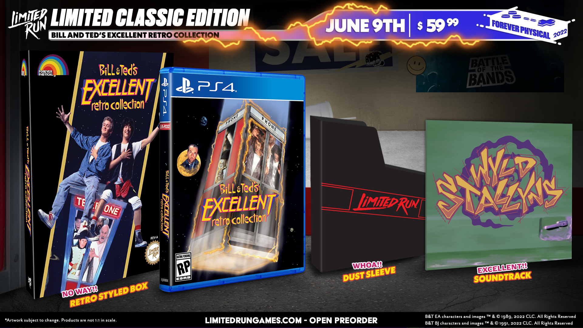 limited-run-bill-ted-retro-collection-ps4-sammleredition image 3