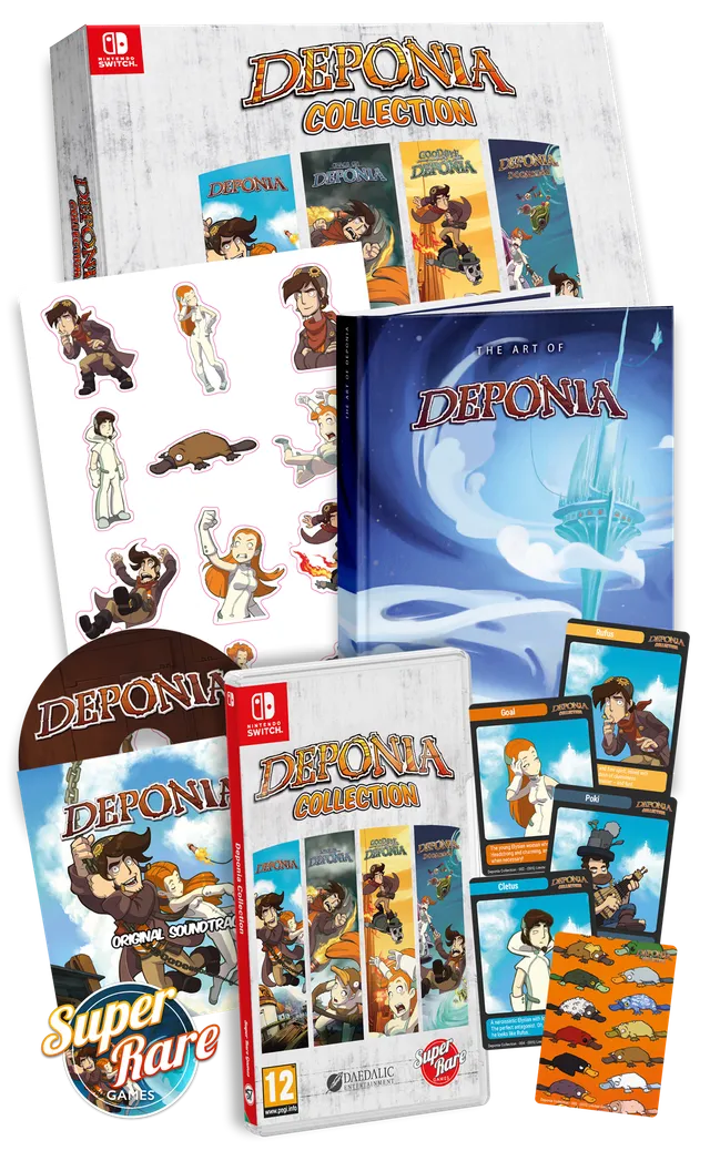 super-rare-games-ce-6-deponia-collection-collector-s-edition-switch image 1