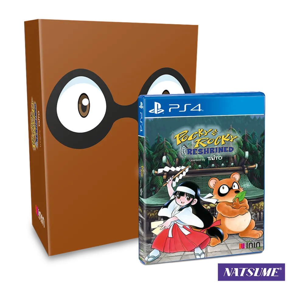 strictly-limited-games-pocky-rocky-reshrined-collector-s-edition-ps4 image 1