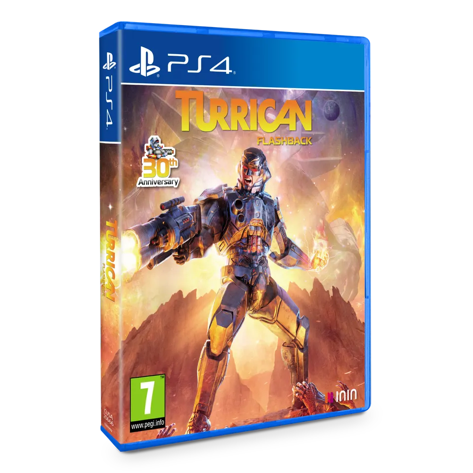 inin-turrican-flashback-ps4-spiel-4in1-collection-retro image 1