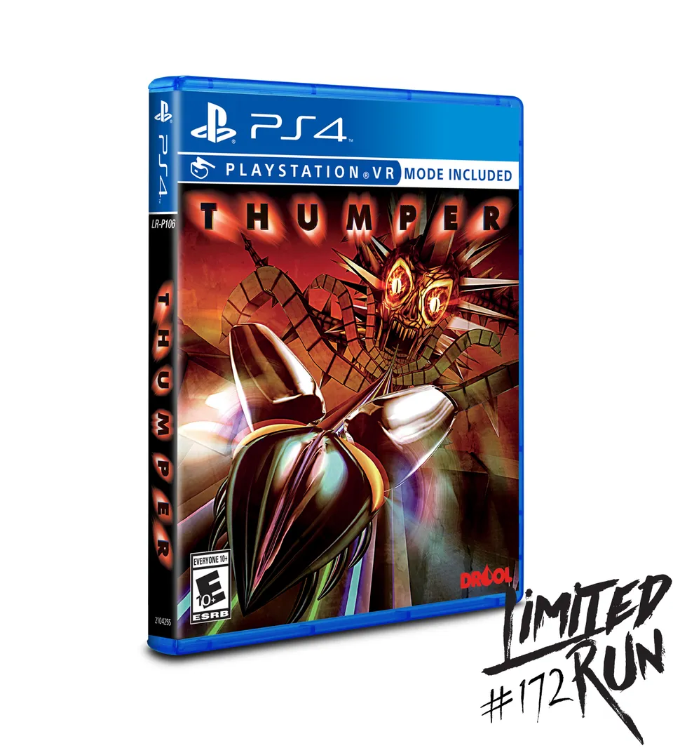 limited-run-172-thumper-ps4-spiel-mit-farbhandbuch image 1